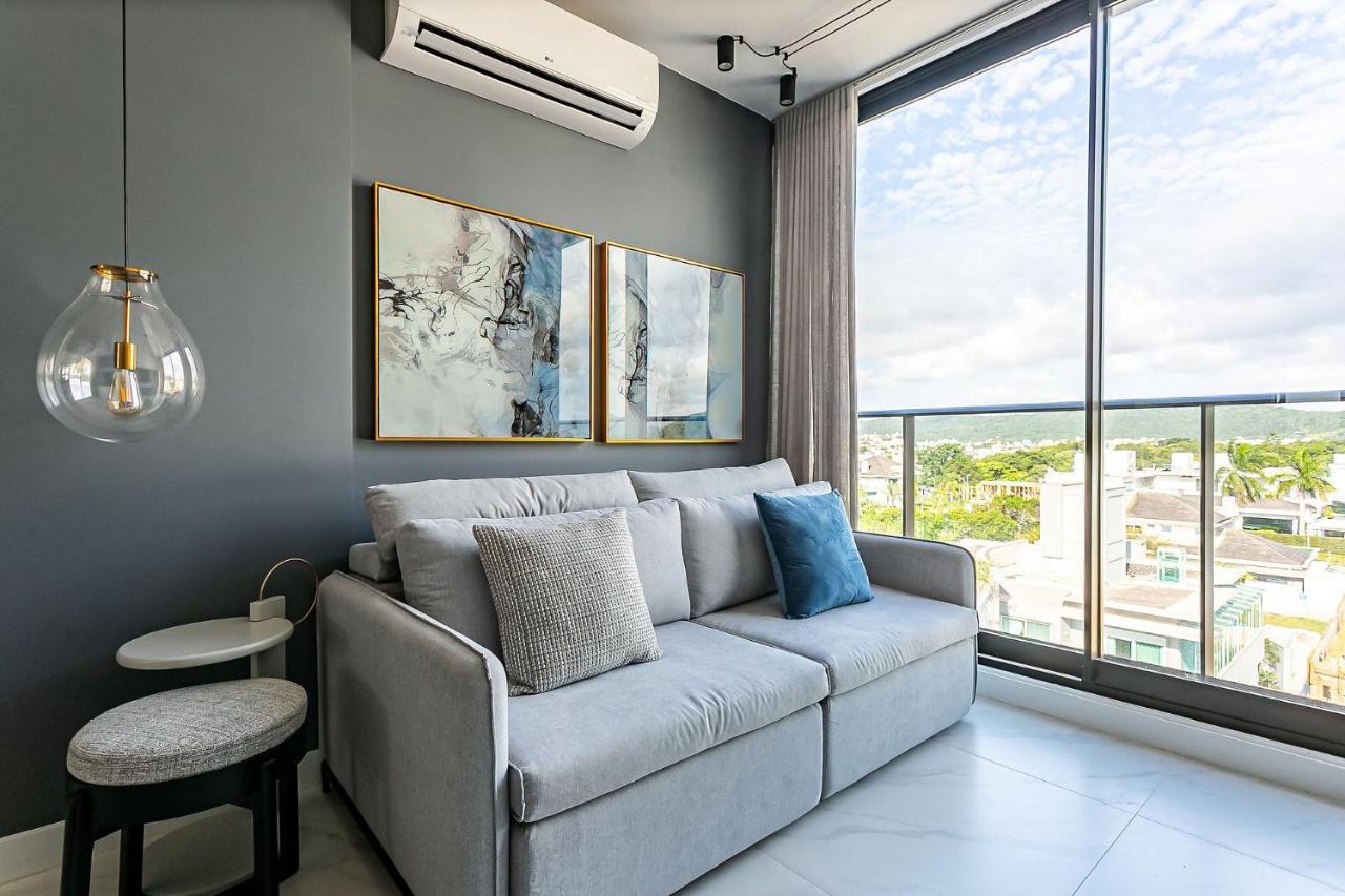 Novo, COMPLETO e Moderno em condomínio incrível no coração de Jurerê Internacional #JA15 Florianópolis Exterior foto